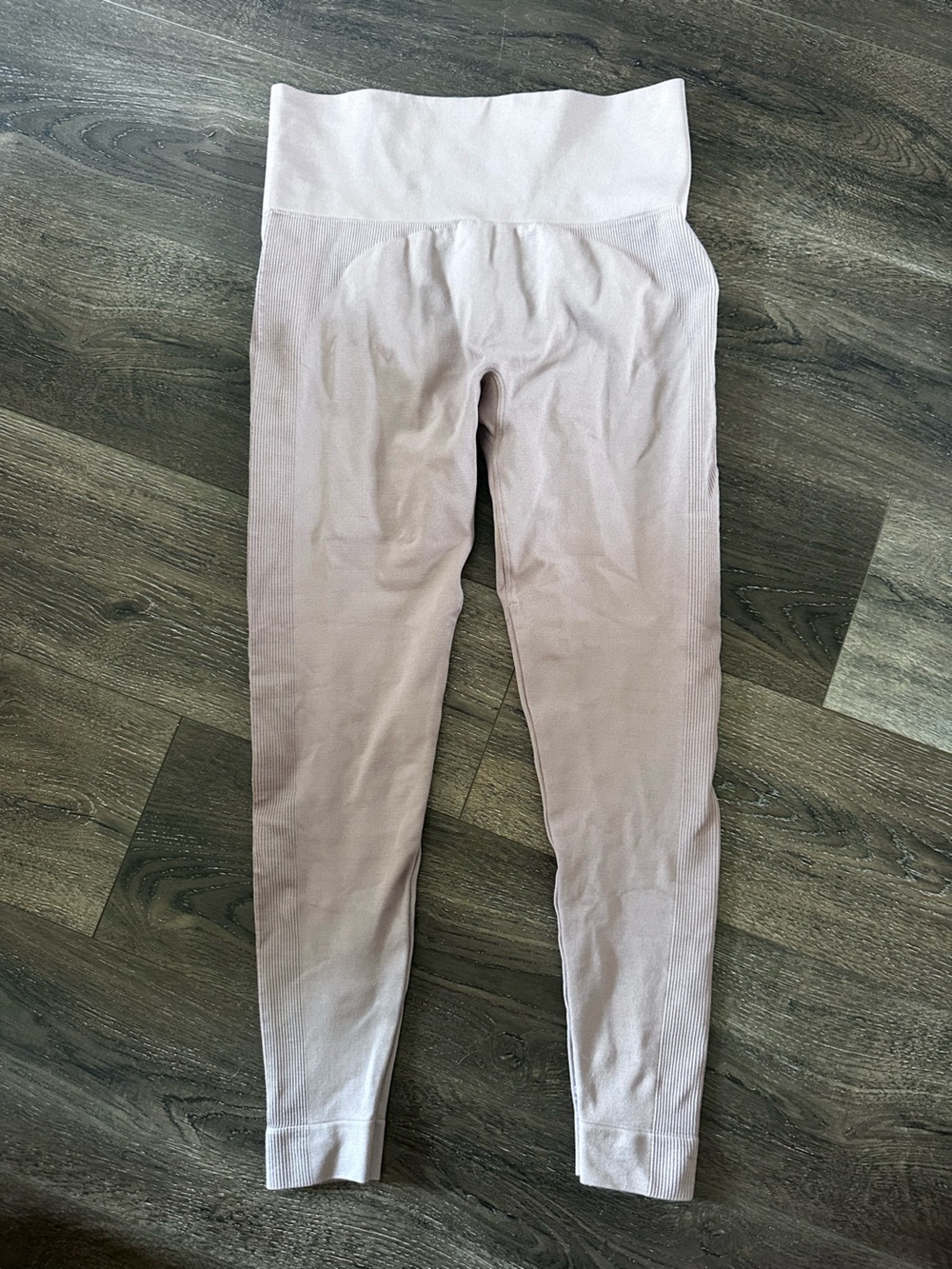 SET Active Ribbed Men's Joggers - Light Taupe